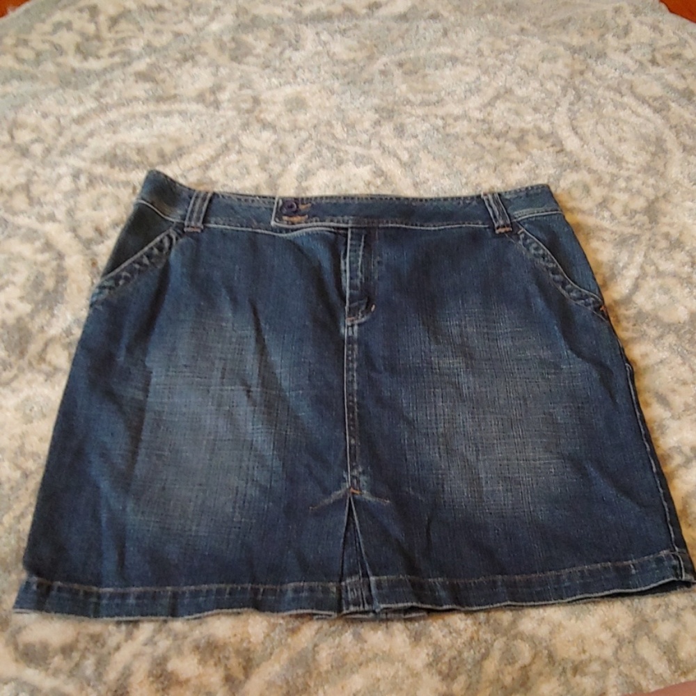 Denim skirt